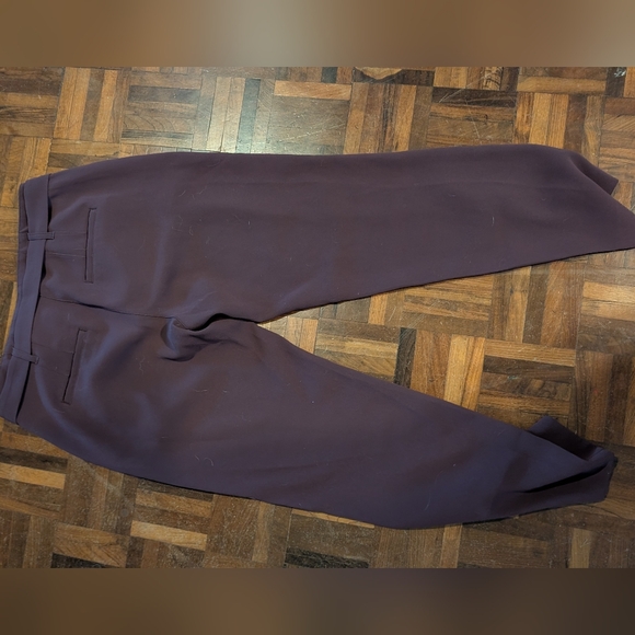 Mauve high waisted tapered dress pants - Picture 5 of 5